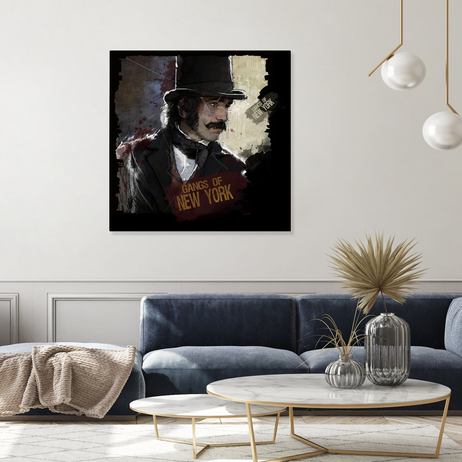 Gangs of New York by Claudio Tosi on GIANT ART - yellow digital painting