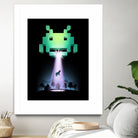 Space Invaders by Vincent Trinidad on GIANT ART - black digital painting