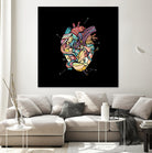 Heart by Jamerson Lima on GIANT ART - black vector illustration