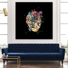 Heart by Jamerson Lima on GIANT ART - black vector illustration