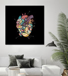 Heart by Jamerson Lima on GIANT ART - black vector illustration