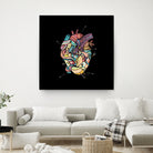 Heart by Jamerson Lima on GIANT ART - black vector illustration