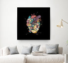 Heart by Jamerson Lima on GIANT ART - black vector illustration