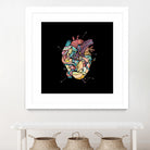 Heart by Jamerson Lima on GIANT ART - black vector illustration