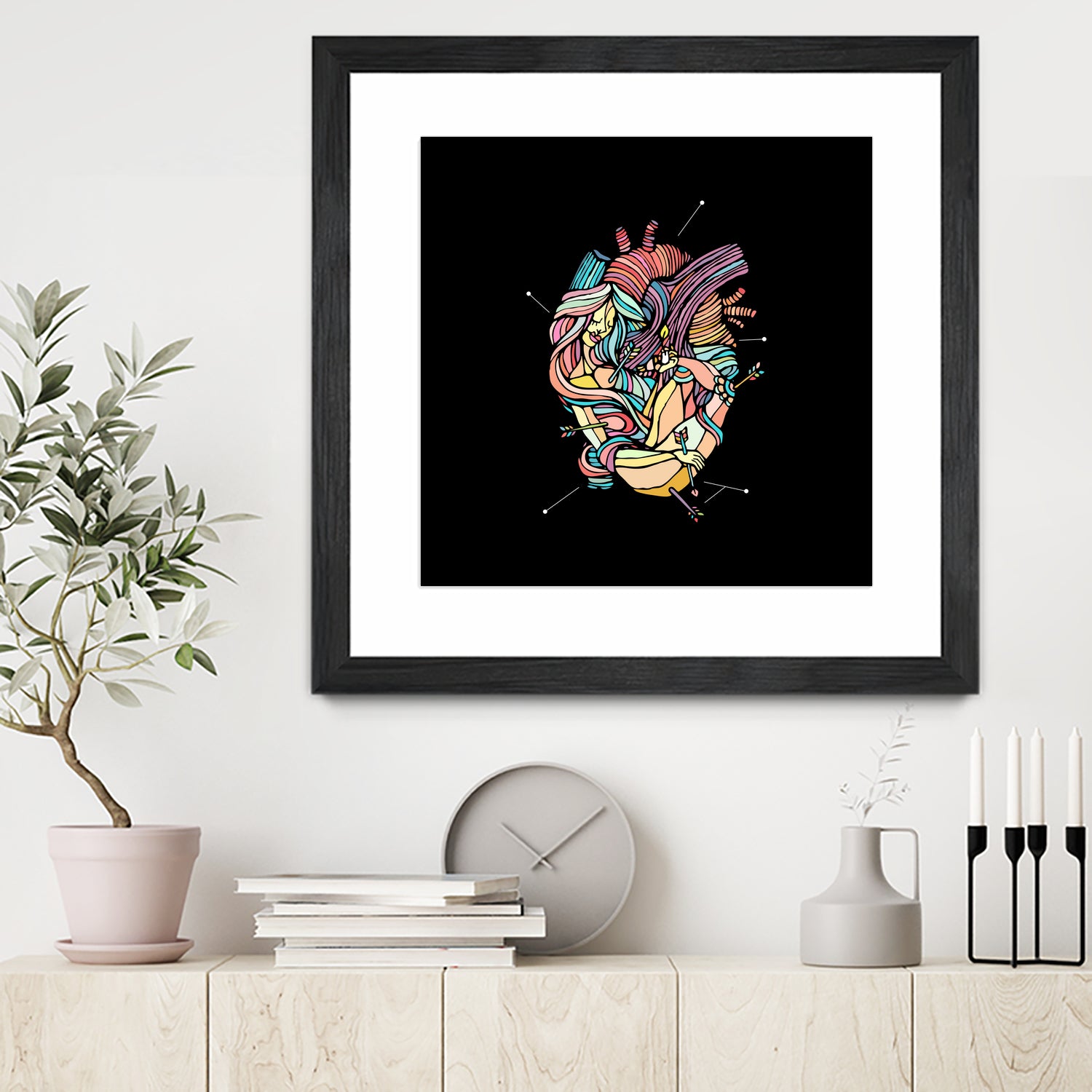 Heart by Jamerson Lima on GIANT ART - black vector illustration