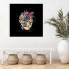 Heart by Jamerson Lima on GIANT ART - black vector illustration