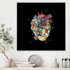 Heart by Jamerson Lima on GIANT ART - black vector illustration