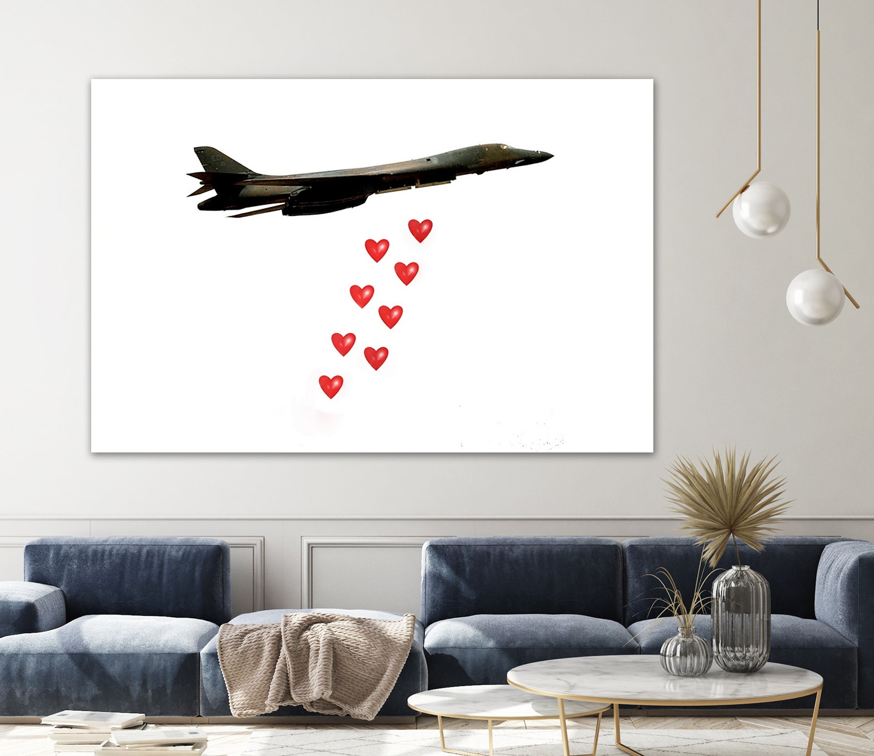 LOVE BOMBER by Michael Benisty on GIANT ART - white photo illustration