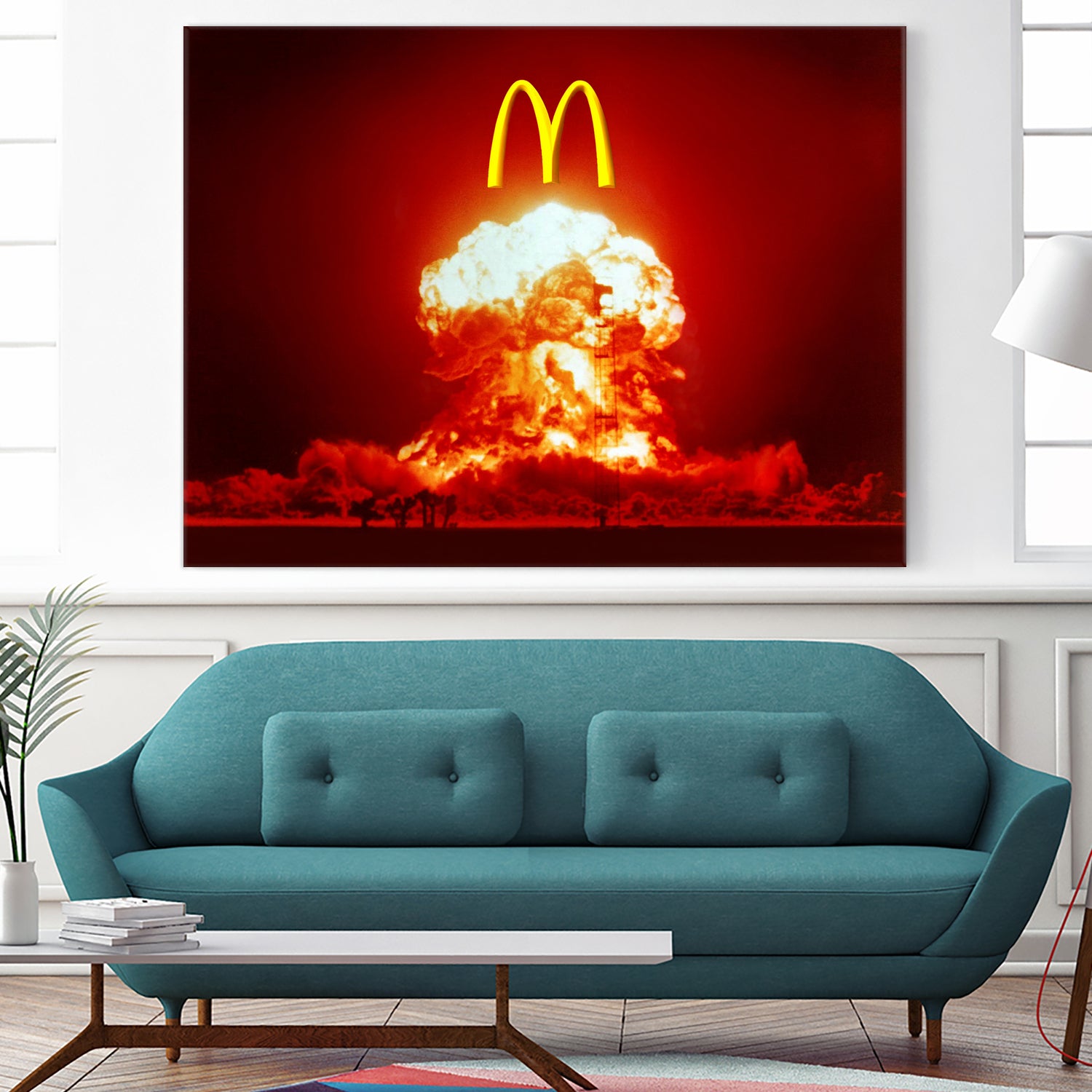 BIG MAC by Michael Benisty on GIANT ART - white digital painting