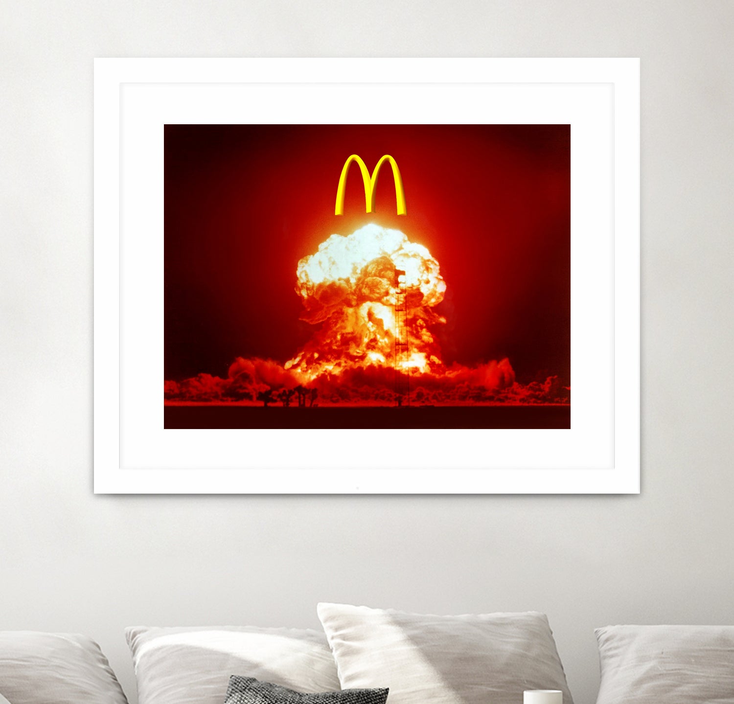 BIG MAC by Michael Benisty on GIANT ART - white digital painting