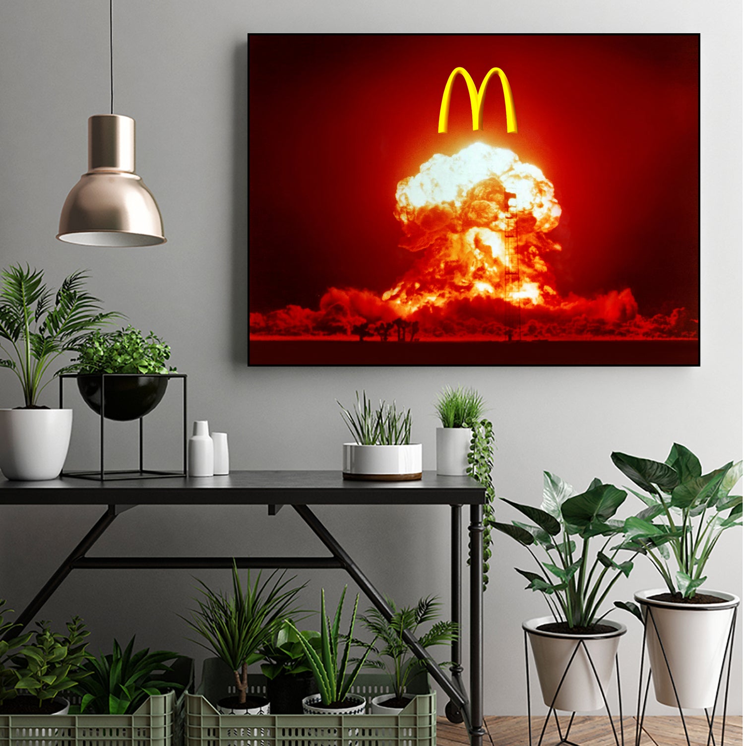 BIG MAC by Michael Benisty on GIANT ART - white digital painting