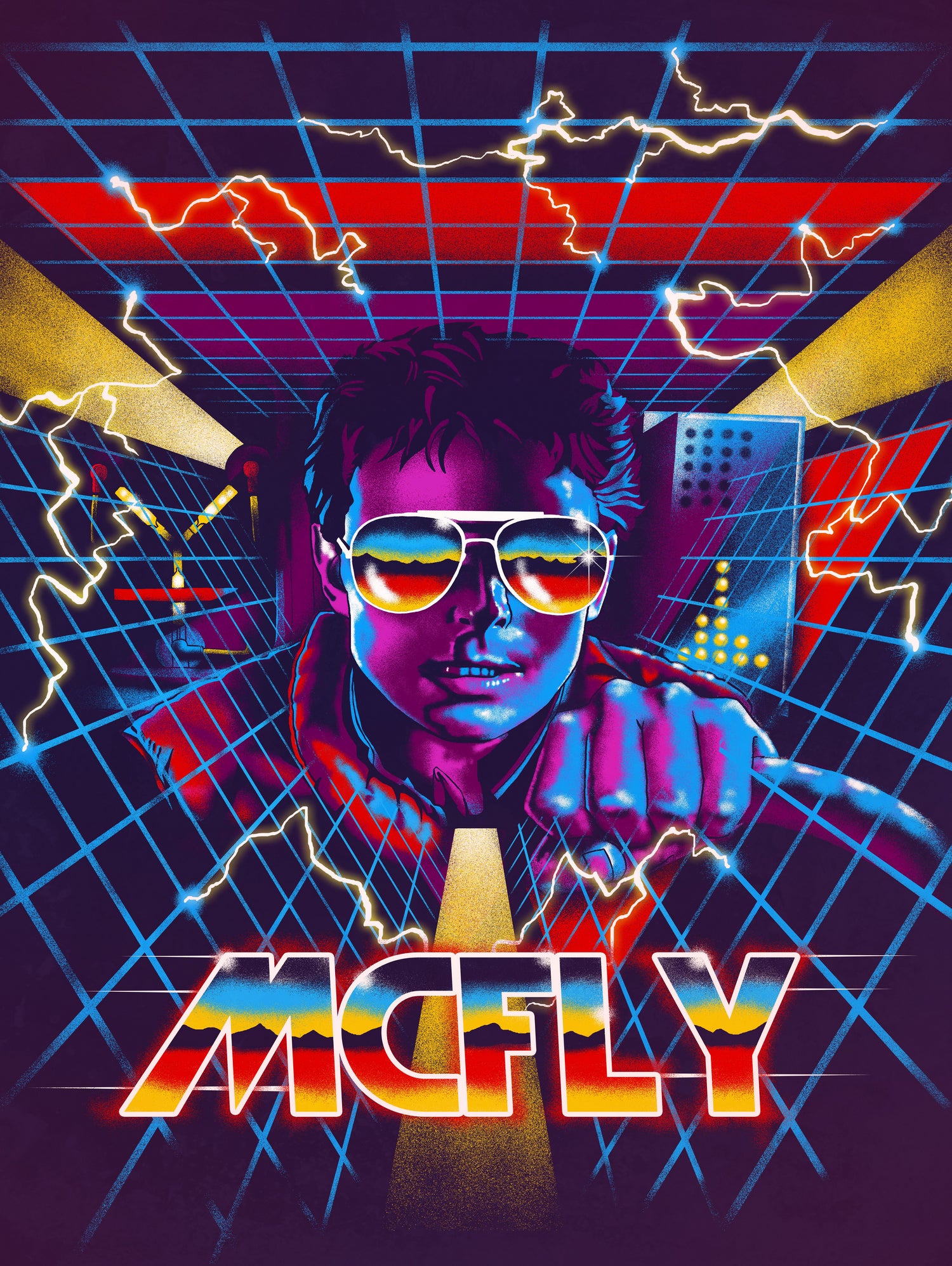 Mcfly by Anthony Brian Villafuerte on GIANT ART - fuchsia character design