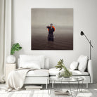 Where Have You Gone Without Me by Frank Moth on GIANT ART - gray mixed media