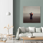 Where Have You Gone Without Me by Frank Moth on GIANT ART - gray mixed media