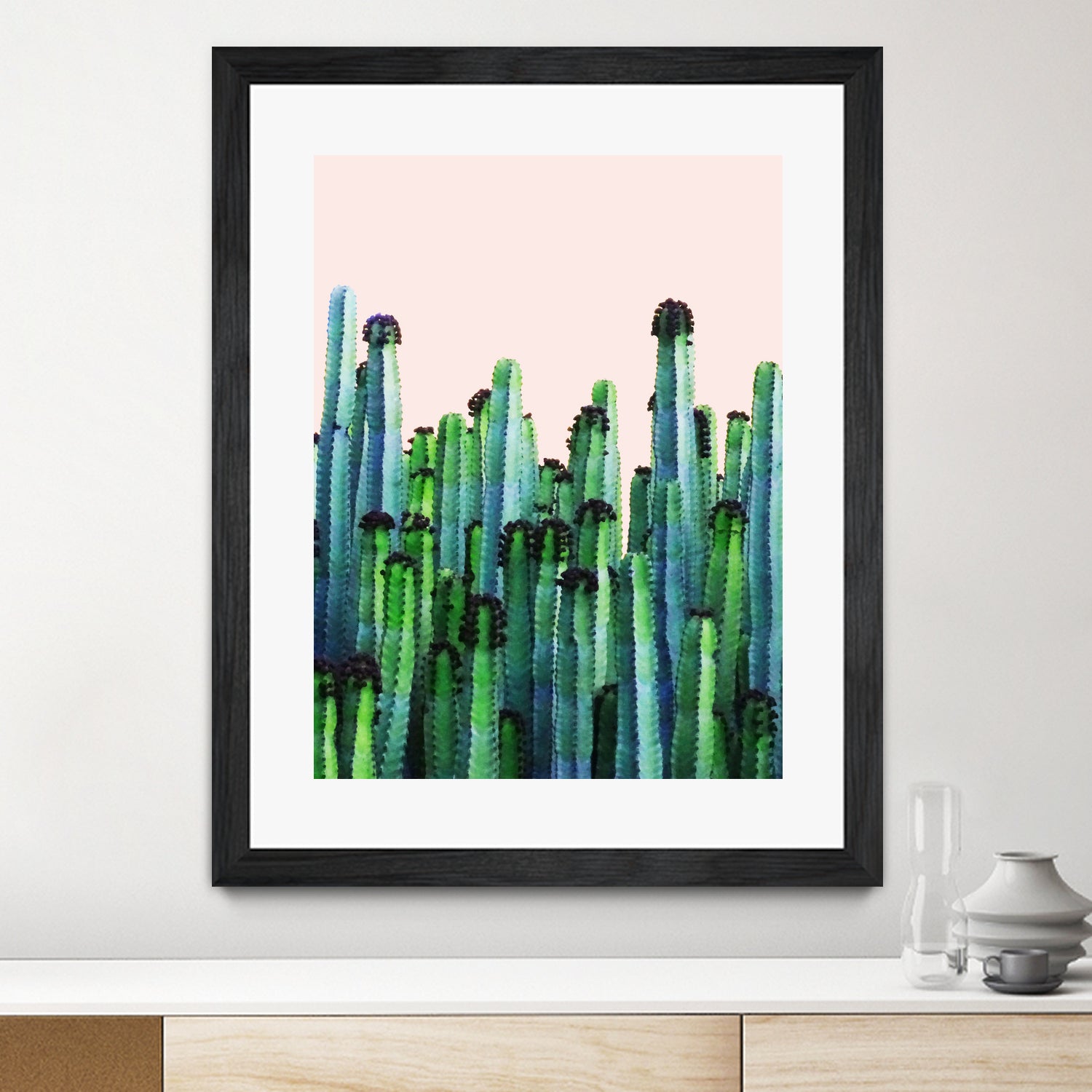 Cactus V5 by Uma Gokhale on GIANT ART - green photo manipulation