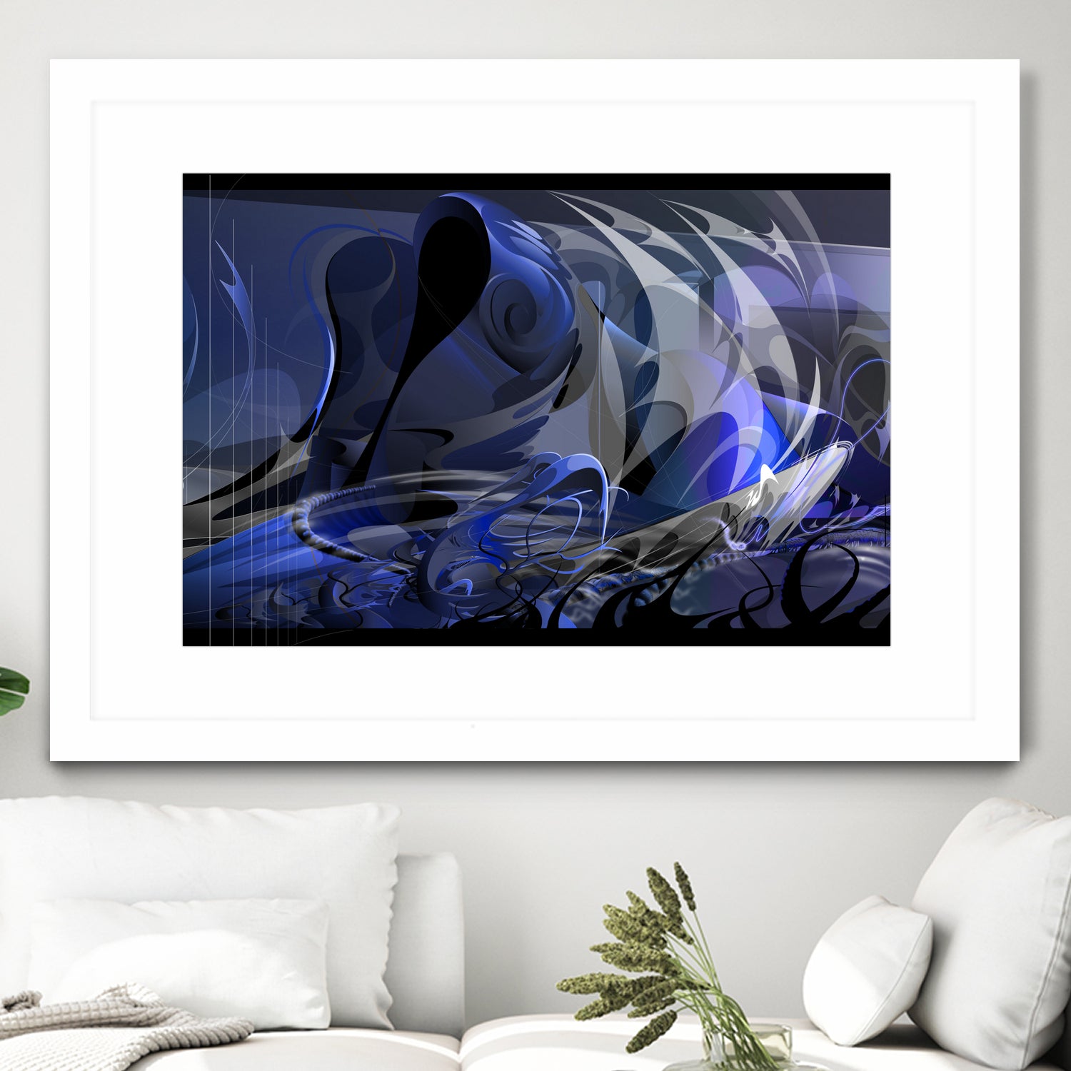 CURRENTS - Special Request Edition by James Mulvania on GIANT ART - white digital drawing