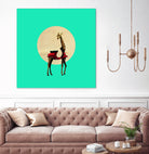 Giraffe by Ali Gulec on GIANT ART - white photo manipulation