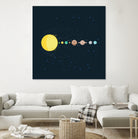 Solar System by Alessandra Gagliano on GIANT ART - blue photo illustration