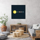 Solar System by Alessandra Gagliano on GIANT ART - blue photo illustration