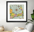 Vintage Map of Cape Cod by Adam Shaw on GIANT ART - white photo illustration