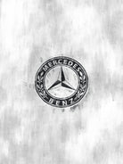 Mercedes-Benz logo sketch by Jurijs Permanickis on GIANT ART - gray digital painting