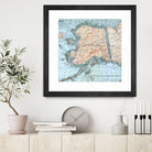 Vintage Map of Alaska (1921) by Adam Shaw on GIANT ART - white photo illustration