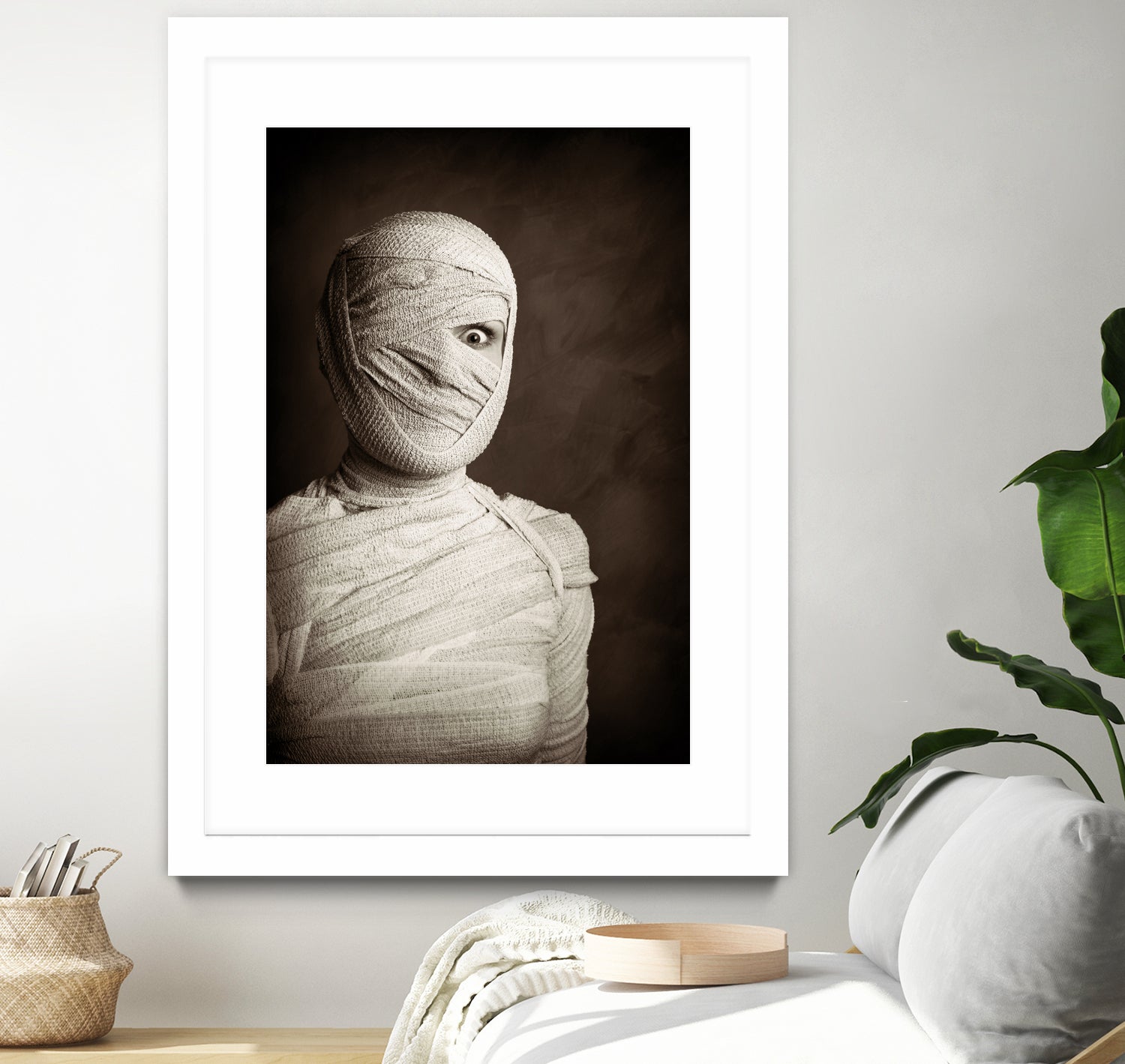 The Mummy by Axel Bueckert on GIANT ART - brown photo manipulation