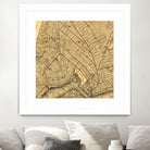 Vintage Map of Brooklyn New York (1874) by Adam Shaw on GIANT ART - white photo illustration