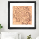 Vintage Map of Charleston South Carolina (1849) by Adam Shaw on GIANT ART - white photo illustration