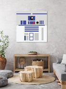 Are Two Dee Two by Proper Ganders on GIANT ART - white vector illustration