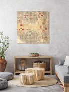 Vintage Map of Washington DC (1917) by Adam Shaw on GIANT ART - white photo illustration