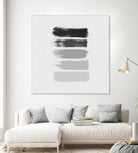 Black & White Stripes by Dana Shek on GIANT ART - white digital painting