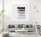 Black & White Stripes by Dana Shek on GIANT ART - white digital painting