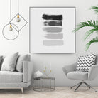 Black & White Stripes by Dana Shek on GIANT ART - white digital painting