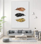 Feathers by Dana Shek on GIANT ART - white photo illustration