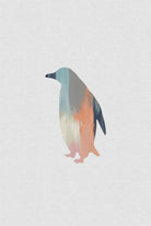 Pastel Penguin by Dana Shek on GIANT ART - white digital painting