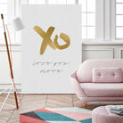 XO Love You More by Dana Shek on GIANT ART - white typography