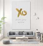 XO Love You More by Dana Shek on GIANT ART - white typography