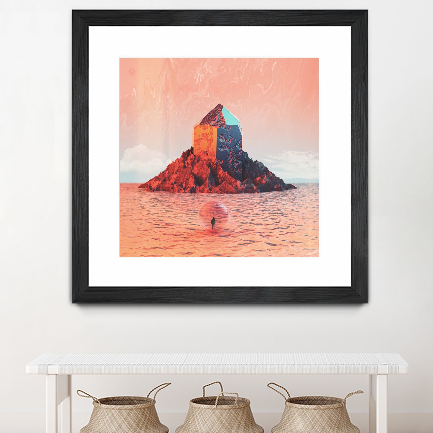 Miracle by Jorge Luis Miraldo on GIANT ART - pink digital painting