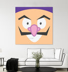 Waluigi by Proper Ganders on GIANT ART - brown vector illustration