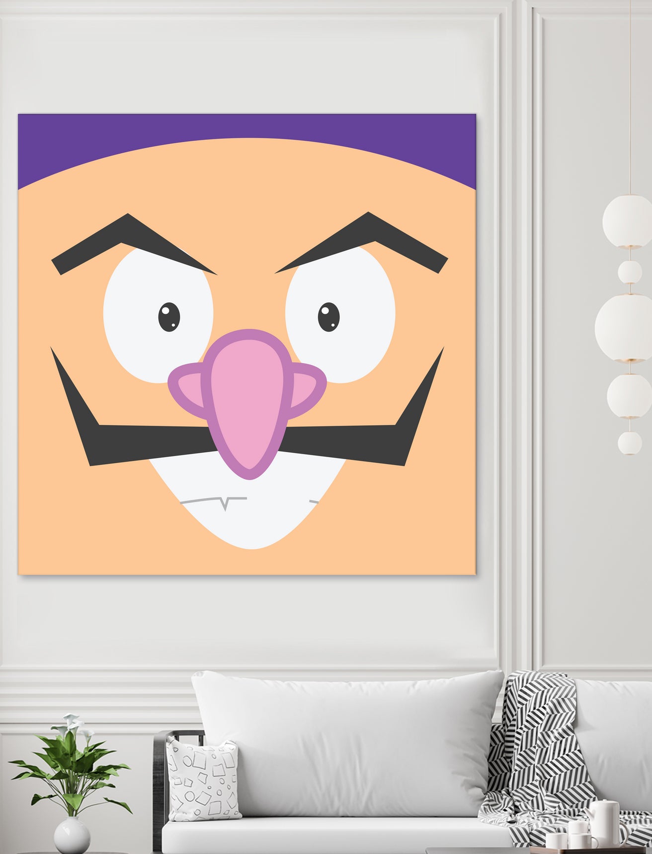 Waluigi by Proper Ganders on GIANT ART - brown vector illustration