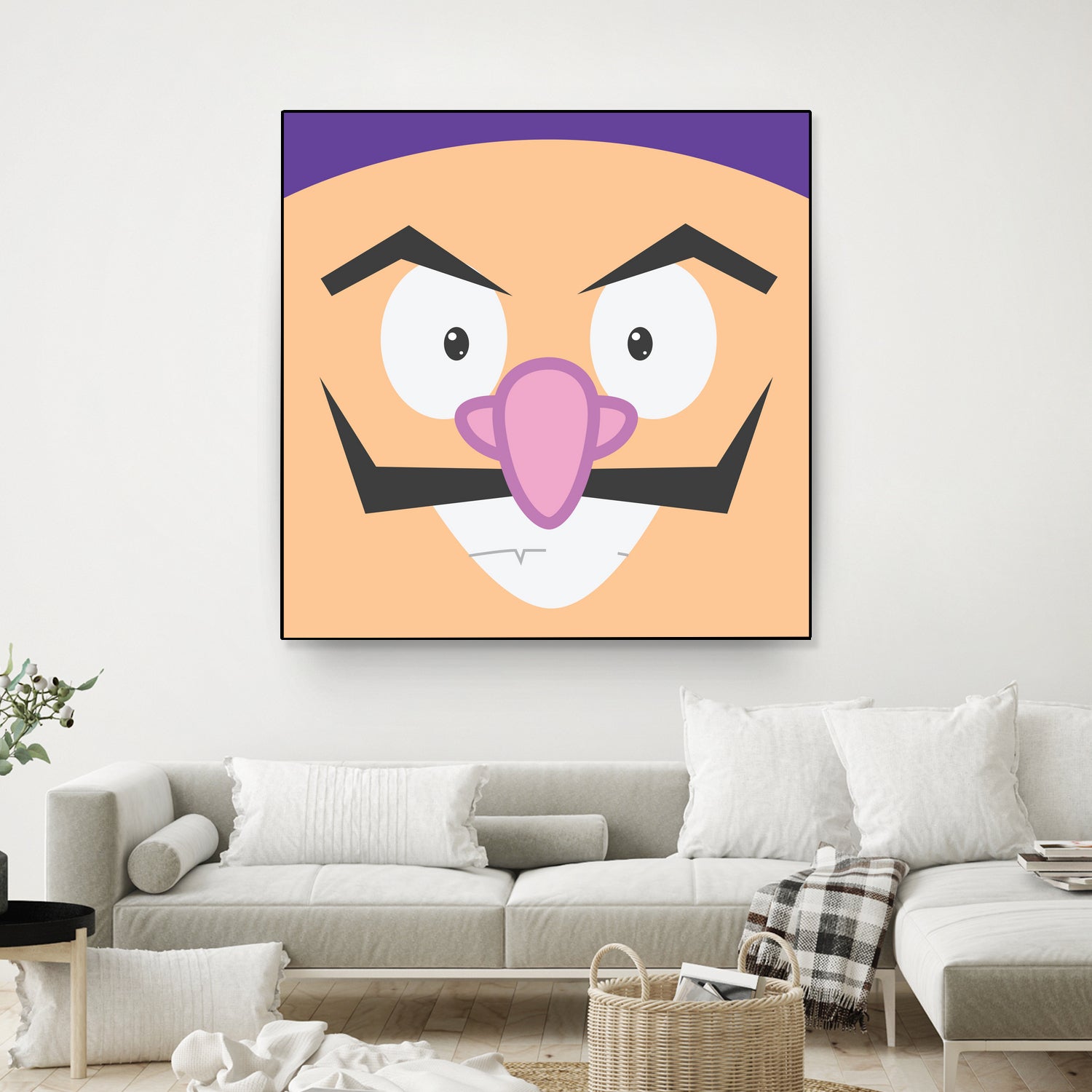 Waluigi by Proper Ganders on GIANT ART - brown vector illustration