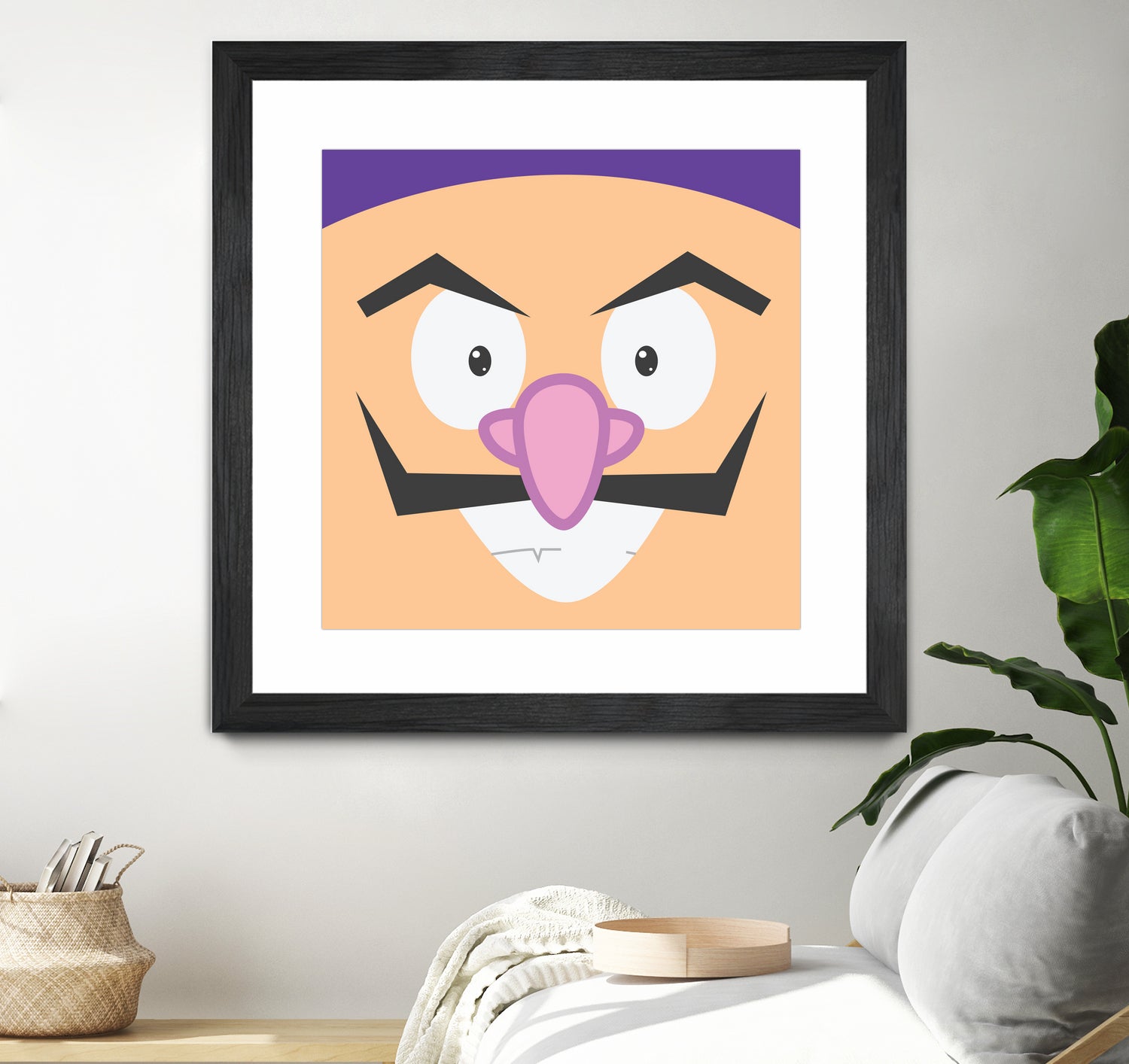 Waluigi by Proper Ganders on GIANT ART - brown vector illustration