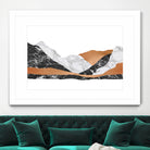 Marble Landscape I by Dana Shek on GIANT ART - white digital painting