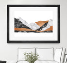 Marble Landscape I by Dana Shek on GIANT ART - white digital painting