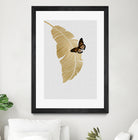 Butterfly & Palm by Dana Shek on GIANT ART - white digital painting