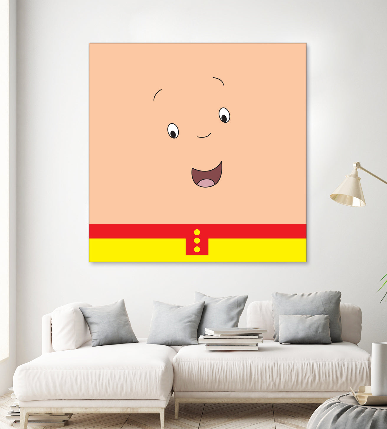 Caillou by Proper Ganders on GIANT ART - brown vector illustration