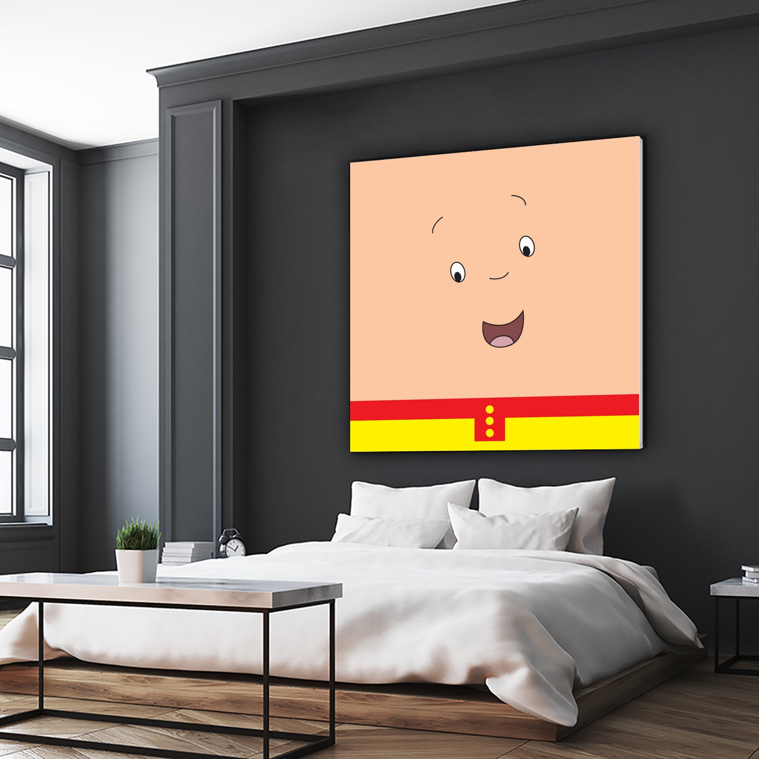 Caillou by Proper Ganders on GIANT ART - brown vector illustration