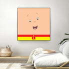 Caillou by Proper Ganders on GIANT ART - brown vector illustration