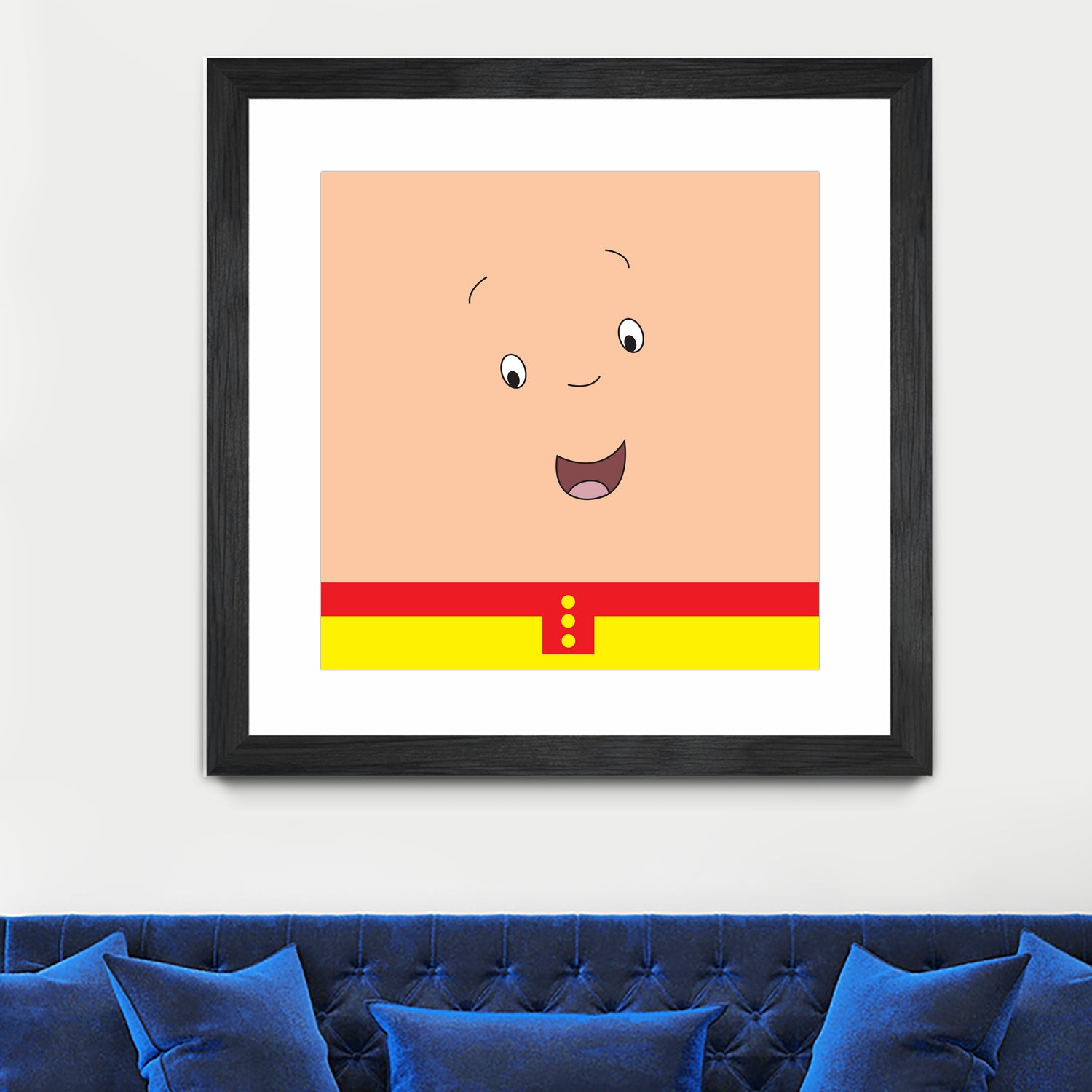 Caillou by Proper Ganders on GIANT ART - brown vector illustration